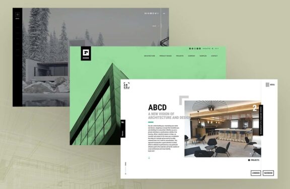 Criação de site para escritório de arquitetura