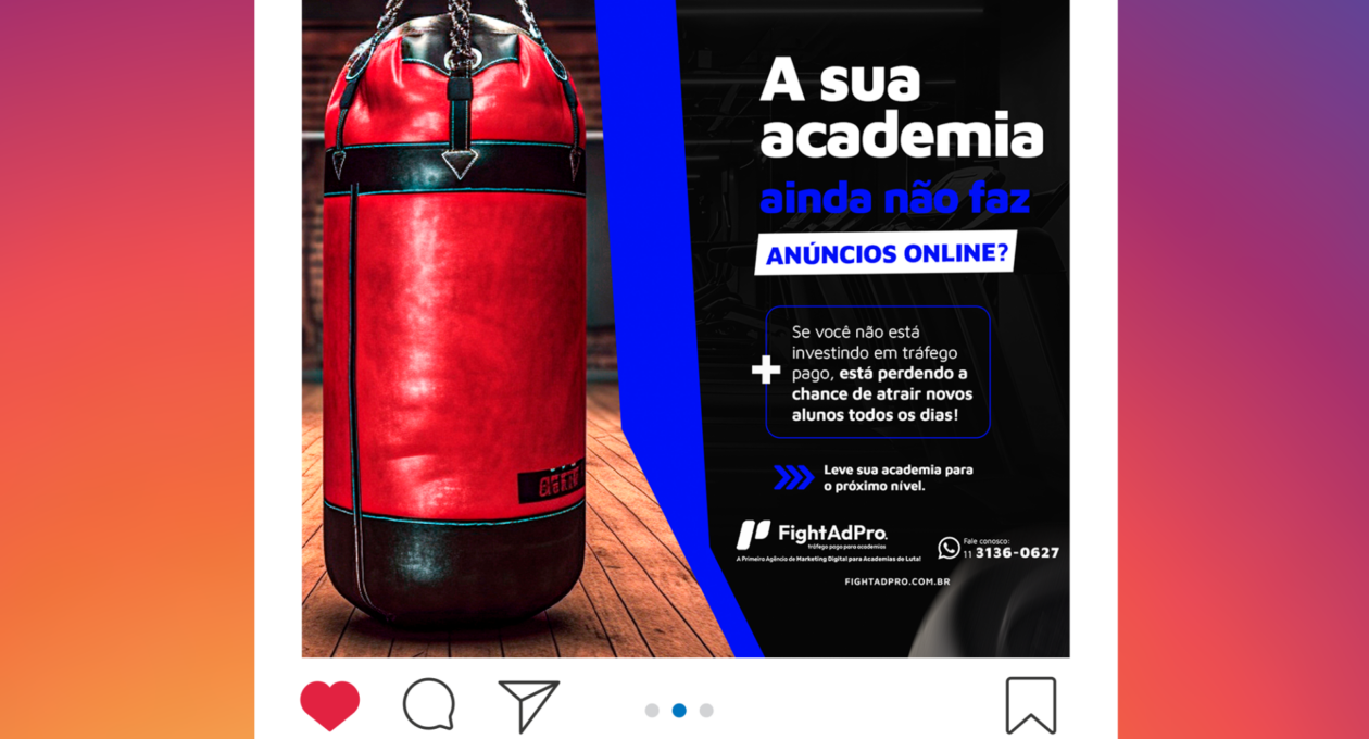 gstão de mídias sociais fightadpro