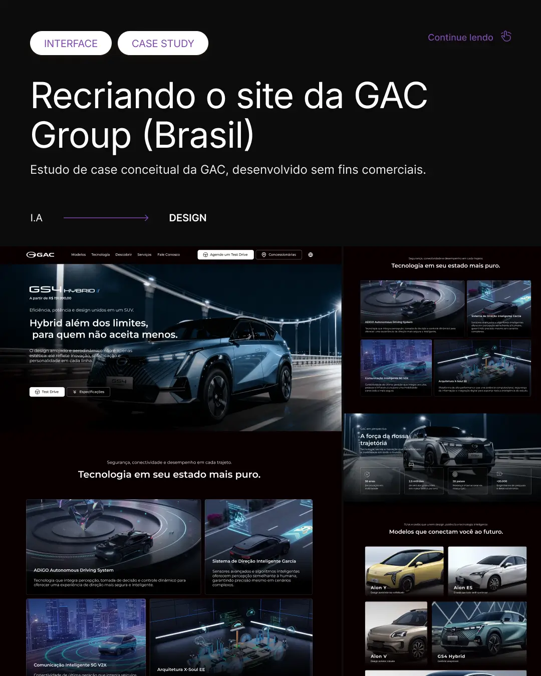 Redesign site GAC