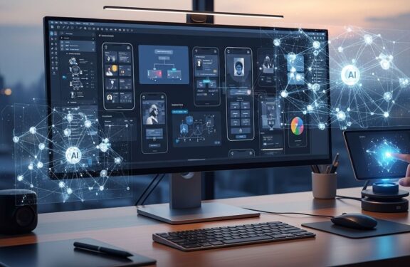 design UX e UI com inteligência artificial