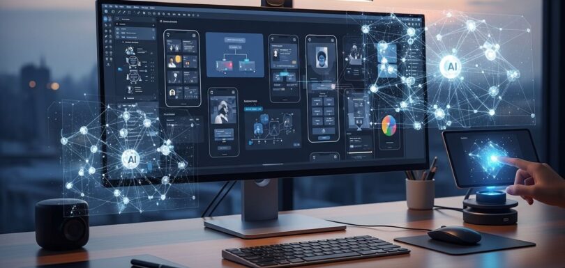 design UX e UI com inteligência artificial