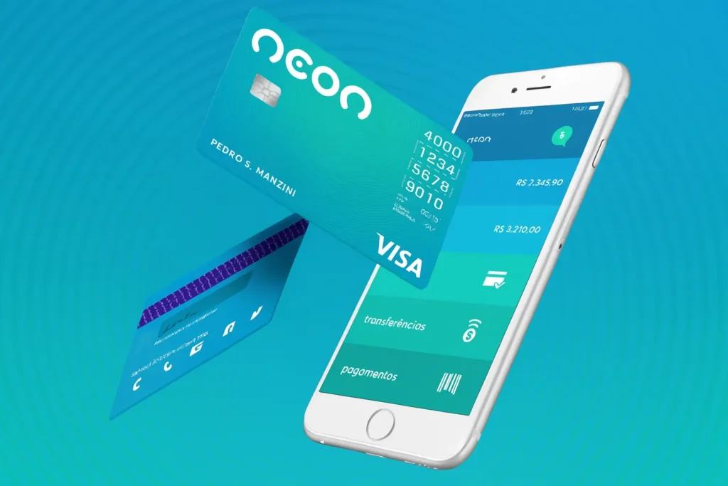 Redesign site banco Neon