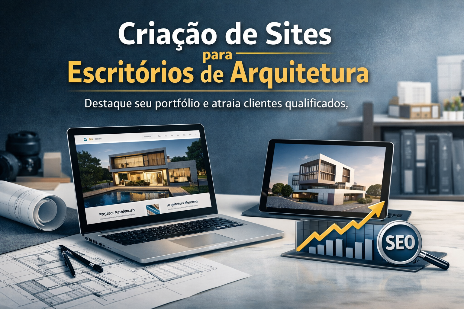 Criação de Sites para Escritório de Arquitetura