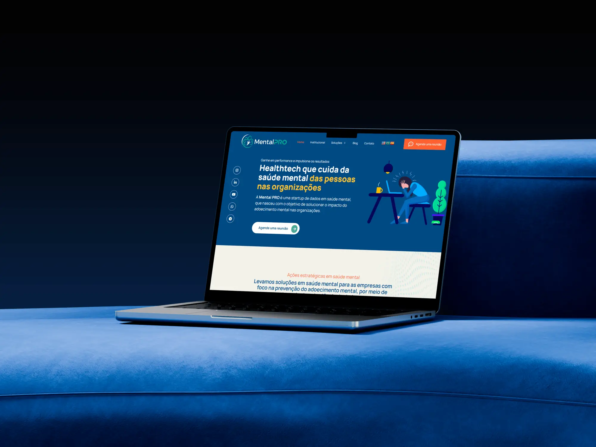 Criação de site Mental PRO