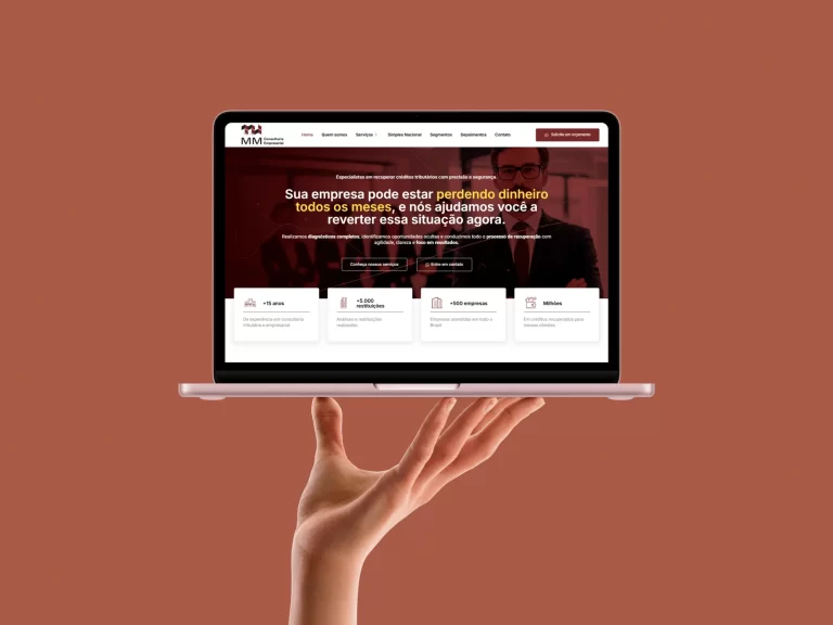 criação de site consultoria empresarial