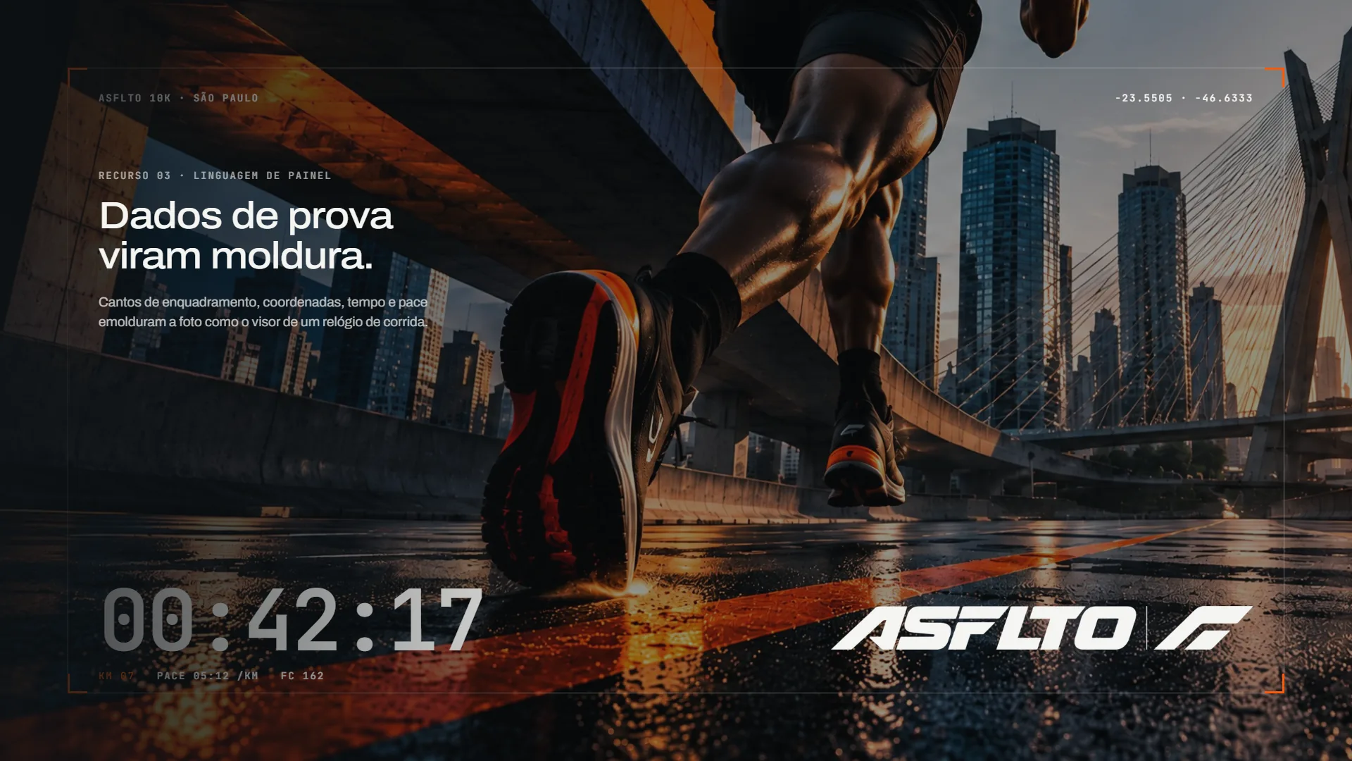 Dados de prova viram moldura na identidade ASFLTO