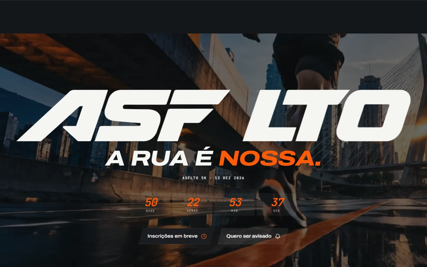 Fechamento do site ASFLTO: a rua é nossa