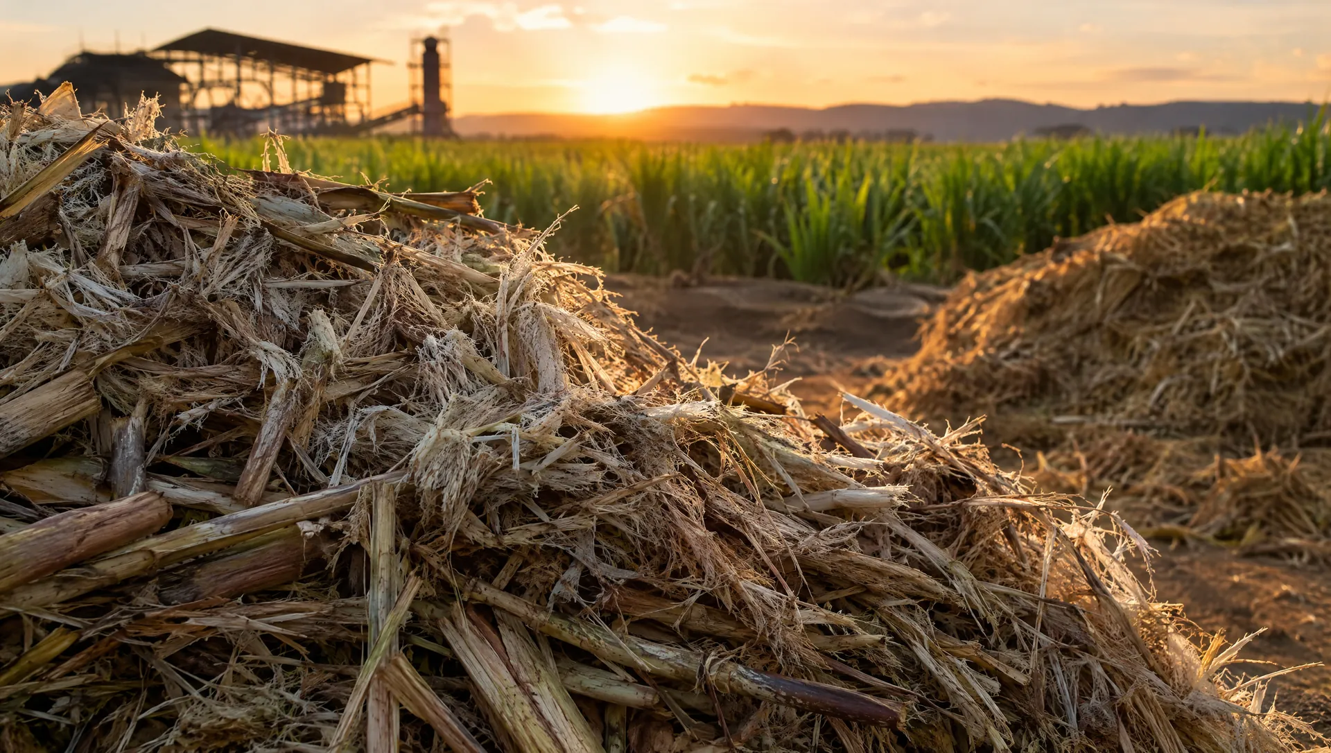 Biomassa e resíduos orgânicos de lavoura, matéria-prima do biogás